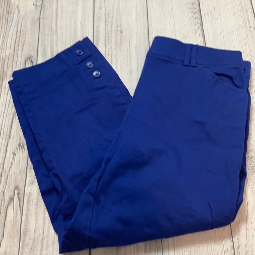 Counterparts Royal blue ankle length pants size 10